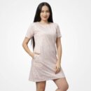 Abstract Doodle T-Shirt Dress