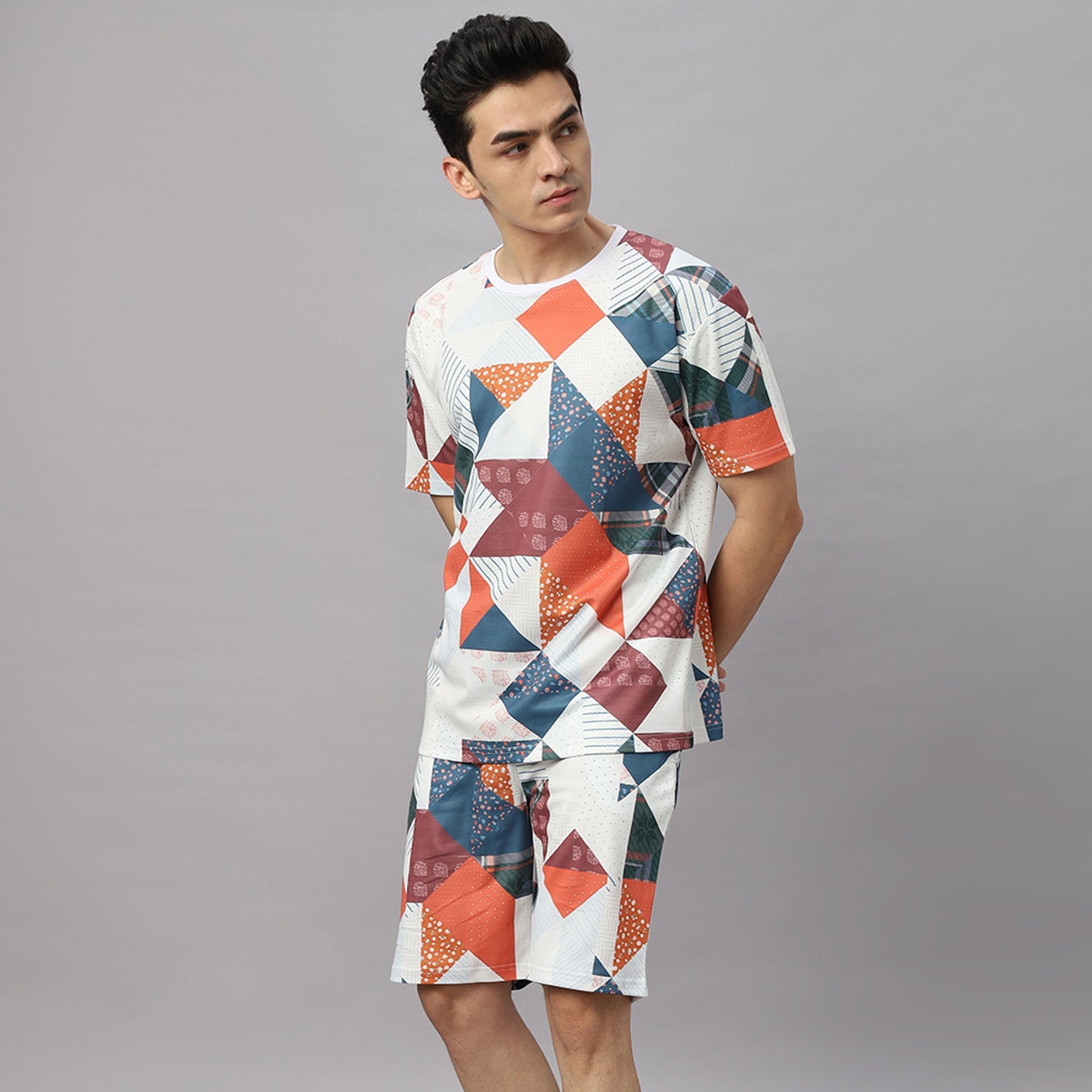 Brown Geometric Co-Ord Set - Image 5