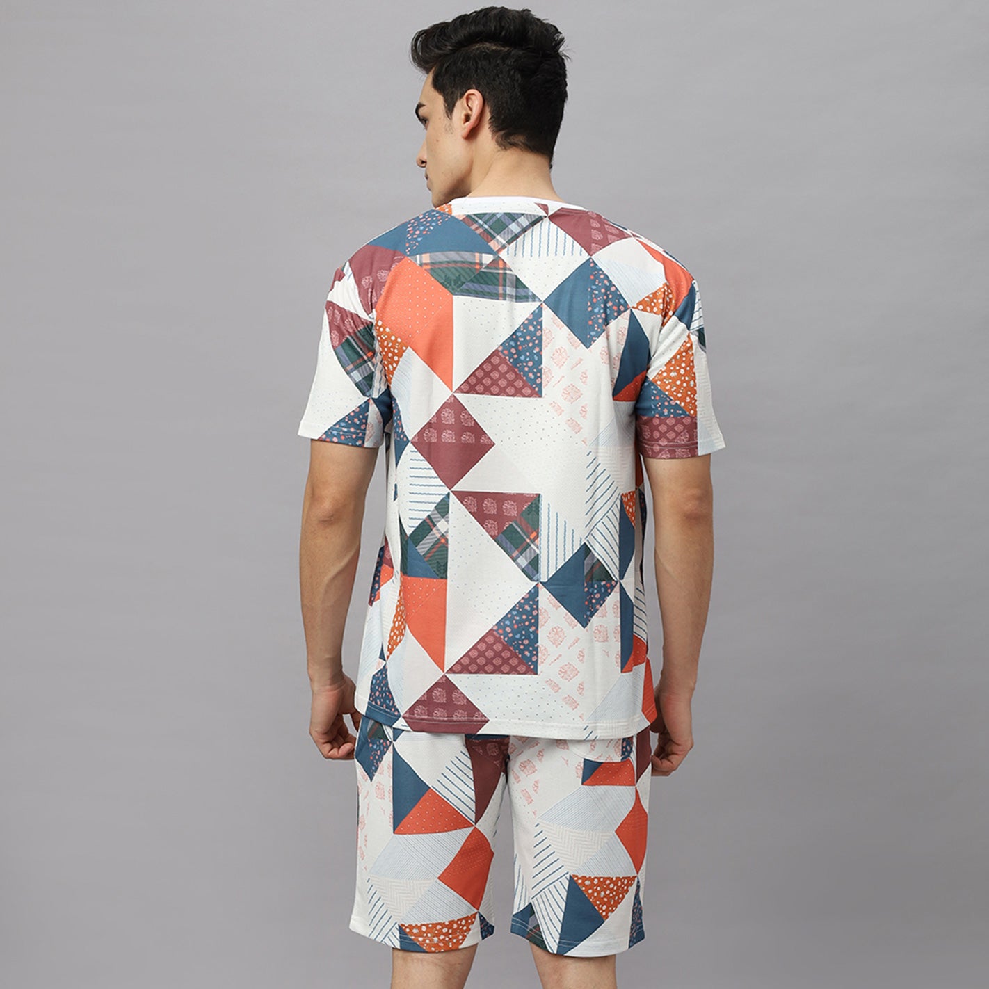 Brown Geometric Co-Ord Set - Image 3