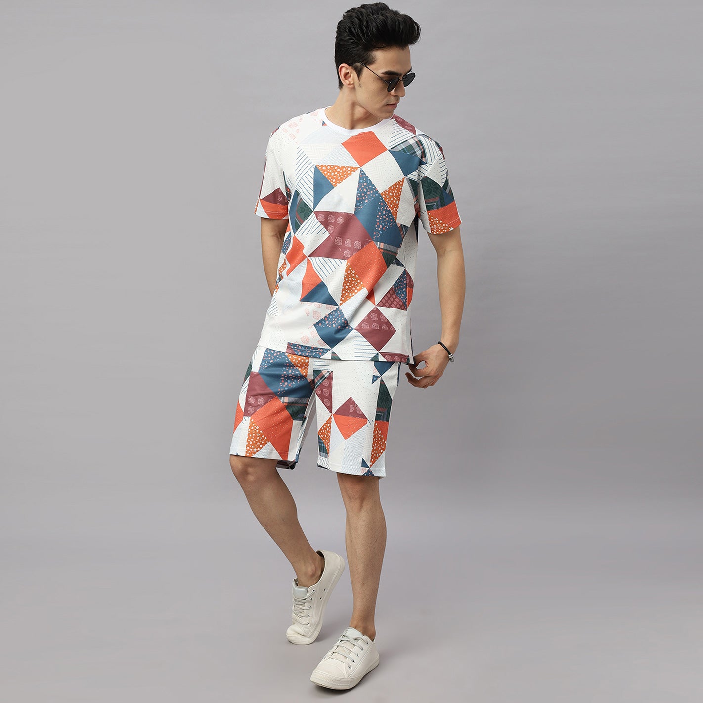 Brown Geometric Co-Ord Set - Image 6