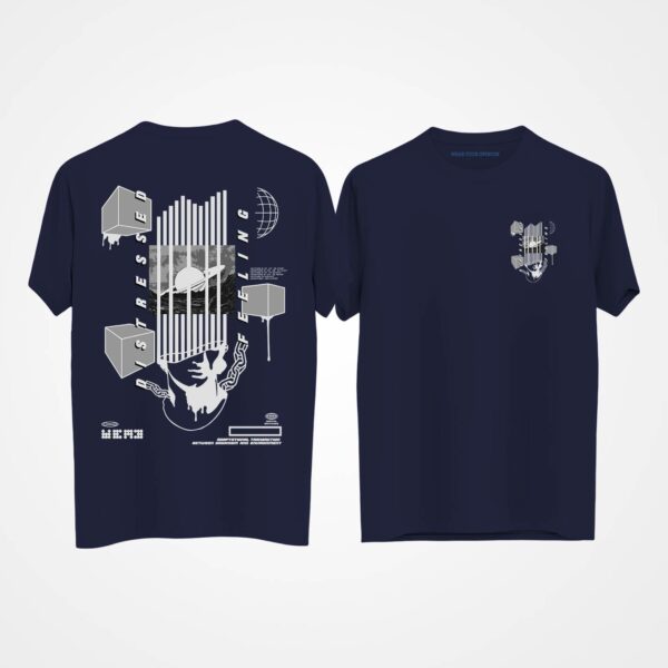 Distressed Feeling Oversized T-Shirt