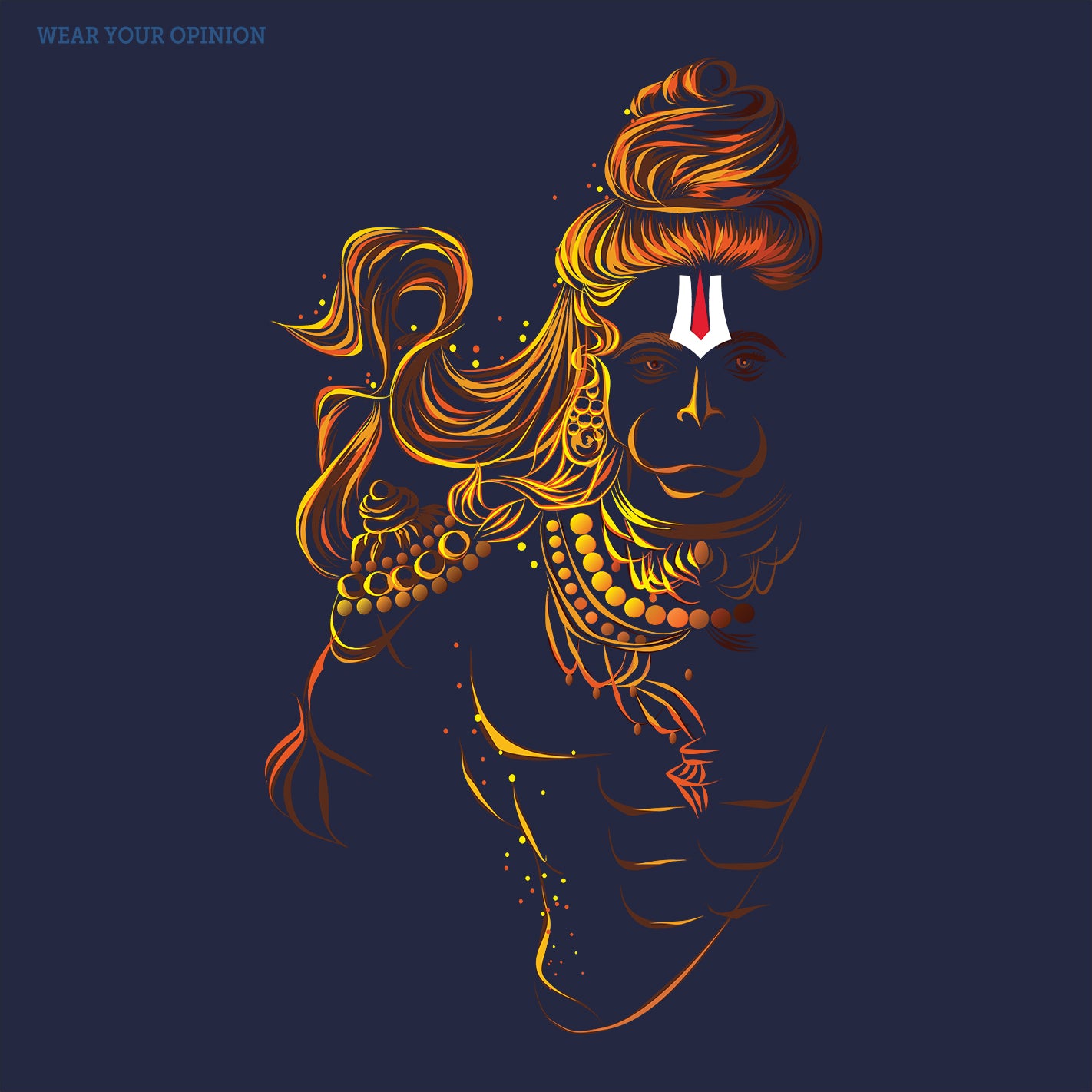 Pavan Putra Hanuman T-Shirt - Image 2