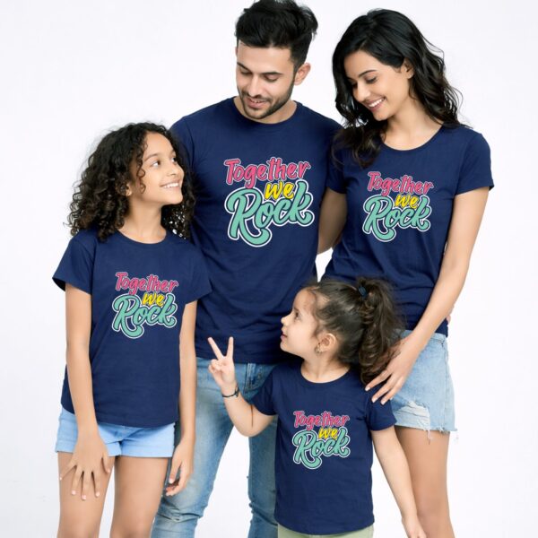 Together We Rock Family T-Shirt
