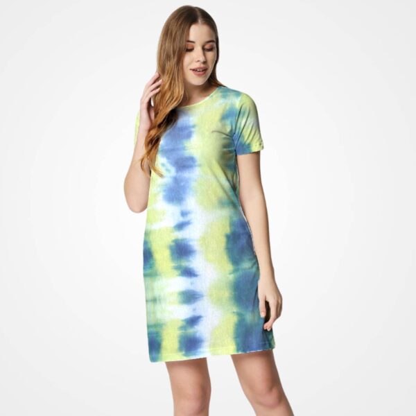 Yellow Neon TD T-Shirt Dress