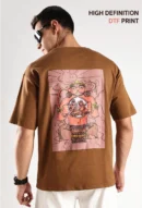 Veer Hanuman Bhakti Oversized T-Shirt – Dhara Brown