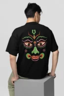Kathakali Veer Oversized T-Shirt – Kaal Black